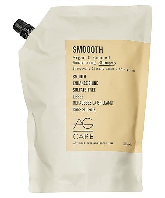 Shampoo Suavizante de Coco AG Care, 33.8 Oz Fluidos
