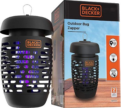BLACK+DECKER Bug Zapper Indoor: Poderoso Matador de Mosquitos e Repelente de Moscas para Ambientes Internos