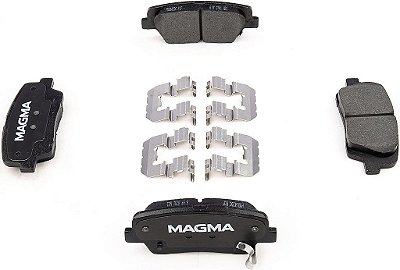 Pastilhas de freio de cerâmica MAGMA Fire Born Braking PMD1439C, traseira.