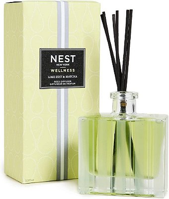 Difusor de Varetas NEST Fragrances Lime Zest & Matcha, 5 fl Oz