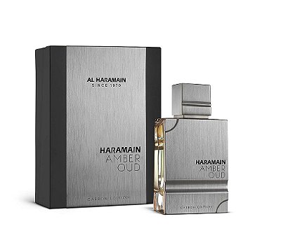 Al Haramain Amber Oud Carbon Edition para Homens Eau de Parfum Spray, 2.0 Onças