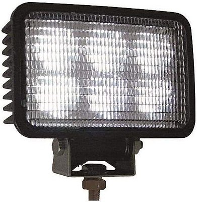 Compradores Produtos 1492118 Luz de Inundação LED Retangular de 4 polegadas por 6 polegadas, Claro, Preto