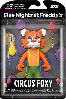 Figura de Ação Funko Pop! Cinco Noites no Freddy's - Circus Foxy