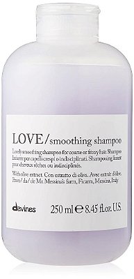 Shampoo Davines LOVE Suavizante | Limpeza Suave para Cabelos Crespos ou Grossos | Suaviza, Amacia e Adiciona Brilho