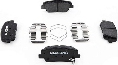 Pastilhas de Freio Cerâmicas MAGMA Fire Born Braking PMD1916C, Traseiras.