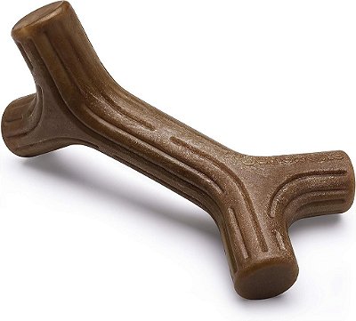 Benebone Bacon Stick - Brinquedo durável para cães mastigadores agressivos, sabor bacon real, feito nos EUA, Gigante