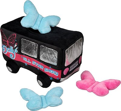 Coleção de Brinquedos de Pelúcia para Cachorros Doggy Parton - Esconderijo Ônibus da Turnê
