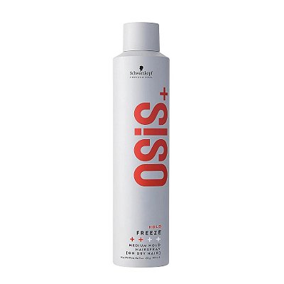 Spray de cabelo OSiS+ Freeze de média fixação 9oz | Fixação e brilho durante todo o dia | Proteção contra calor e umidade