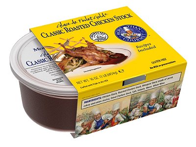 Caldo de galinha assada Glace De Poulet Gold, More Than Gourmet, 16-Onça