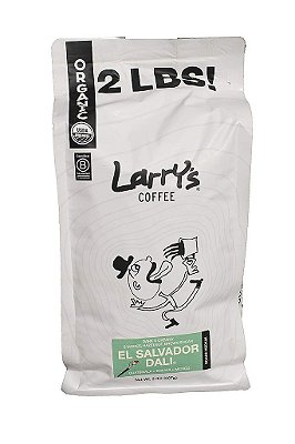 Café Larry's El Salvador Dali - Grãos Inteiros 2 Libras