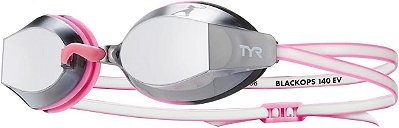 Óculos de natação espelhados TYR Blackops 140 EV Racing com ajuste para mulheres