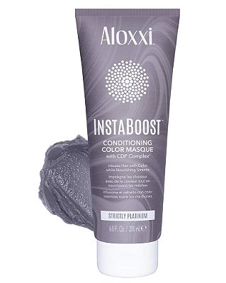 Máscara condicionadora depositadora de cor ALOXXI InstaBoost - Cor temporária instantânea para cabelos - Máscara de cor para cabelos para condicionamento profundo.