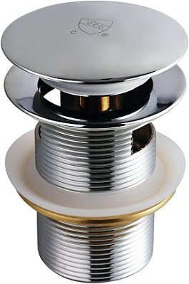 Kingston Brass VTDESHOE Trimscape Tub Drain Shoe, 4-1/16 Inch (L) x 2-3/4 Inch (W), Polished Chrome
Kingston Brass VTDESHOE Trimscape Sapato de Dreno de Banheira,