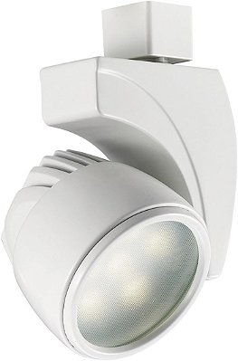 Luminária de trilho WAC Lighting J-LED18S-CW-WT Reflex LED Energy Star, Branca