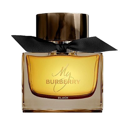 Burberry Meu Perfume Preto para Mulheres - Notas de jasmim, rosa, amêndoa e baunilha escura
