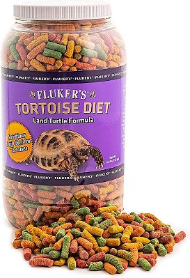 Dieta para Tartaruga Fluker's, Alimento em Pelotas Grande - Fórmula para Tartaruga Terrestre, 3,5 libras
