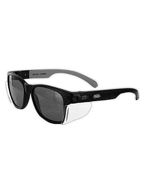 Óculos de Segurança MAGID Gemstone Y50 com Desempenho Antiembaçante, Lentes Cinzas, Lentes de Policarbonato Resistentes a Riscos, 24 Pares