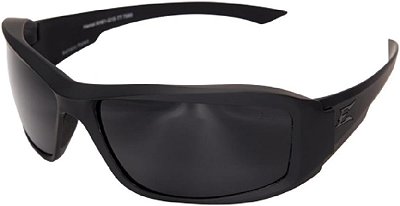 Edge Eyewear XH61-G15-TT Óculos de segurança Edge G-15, antiembaçante, resistente a arranhões, armação preta fosca / lente G-15 com proteção contra vapor