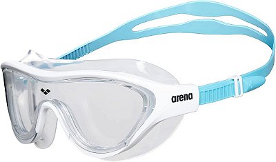 Máscara de natação unissex para crianças Arena The One Junior para meninos e meninas de 6 a 12 anos, lente não espelhada.