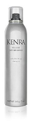 Shampoo a Seco Kenra Volume | Shampoo Absorvente de Óleo | Spray Transparente, que Aumenta o Volume | Refresca Instantaneamente o Cabelo na Raiz | Absorve Óleos e Impurezas | Todos os Tip