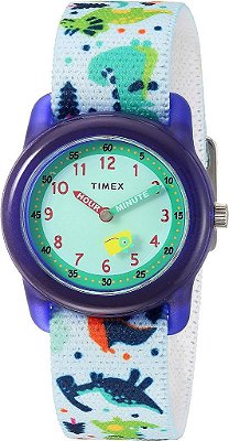 Relógio de pulso Timex Boys T79051 Meu Primeiro Relógio de Correia Rápida para Exteriores