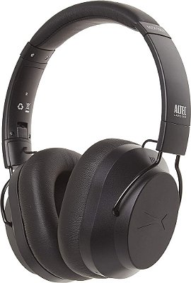 Headphones com cancelamento de ruído ativo Altec Lansing Whisper, preto (MZX1003-BLK)