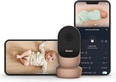 Monitor de Bebê com Câmera e Áudio Owlet Cam 2