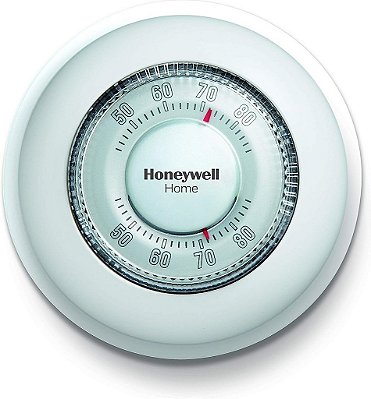 Termostato manual de calor apenas Honeywell CT87K1004 The Round Home
