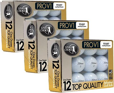 Bolas de golfe usadas Titleist 36 Pro V1x / Remanufaturadas em estado de menta AAAAA / (Embalagem pode variar)