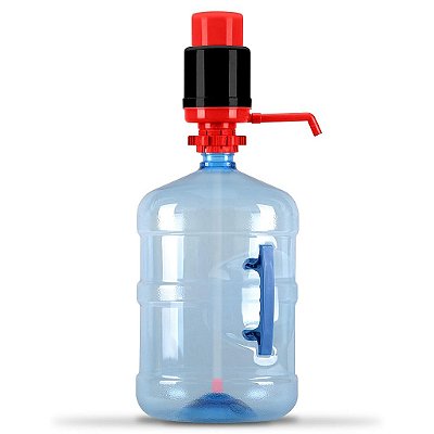 Bomba de Água Potável Manual Universal Brio (Vermelho/Preto)