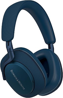 Fones de ouvido Over-Ear Bowers & Wilkins Px7 S2e (Modelo 2023) - Cancelamento de ruído aprimorado e modo de transparência, seis microfones, compatível com o aplicativo Bowers & Wilkins Music,