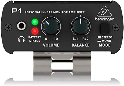 Amplificador de monitor pessoal in-ear Behringer Powerplay P1