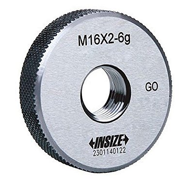 Verificador de Rosca Métrica INSIZE 4120-52, Passa, M52 x 5 mm