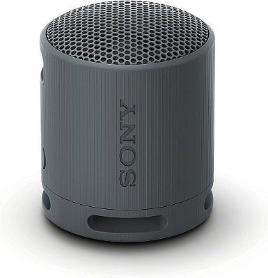 Alto-falante portátil Bluetooth à prova d'água Sony IP67 com bateria de 16 horas de duração e chamadas hands-free, preto