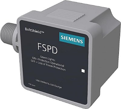 Dispositivo de Proteção contra Surtos para Casa Inteira Siemens Boltshield FSPD036 Nível 2 Avaliado para 36.000 Amps, 120/240V