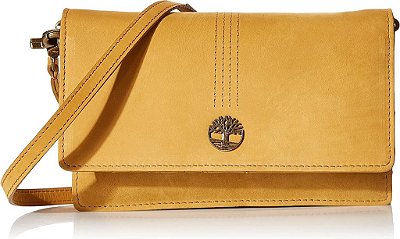 Bolsa de couro transversal com carteira e bolsa Timberland RFID