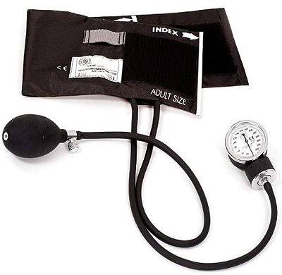 Medidor de pressão aneróide padrão Prestige Medical 79-BLK, preto