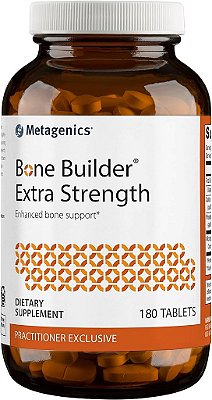 Metagenics Bone Builder Extra Strength - Suporte Avançado para Ossos - 180 comprimidos - 60 porções