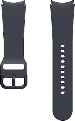 SAMSUNG Galaxy Watch 6, 5, 4 Série Sport Band com fecho de T-Buckle para homens e mulheres ativos, pulseira de reposição para Smartwatch FKM, Anexo de clique único, Pequeno/Médio, ET-SFR93