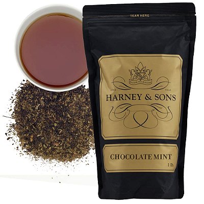 Chá de Hortelã e Chocolate Harney & Sons, Chá a granel por libra