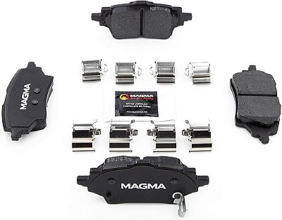 MAGMA Fogo Nascido Freio Premium PMD2202C Pastilhas de freio cerâmicas, traseiras.