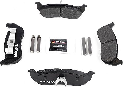 Pastilhas de freio semi-metálicas traseiras MAGMA Premium PMD964M