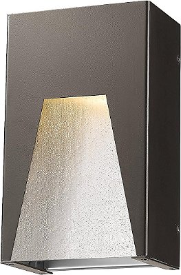 Luminária de parede externa Z-Lite 561S-DBZ-SL-SDY-LED 1, Bronze Prata
