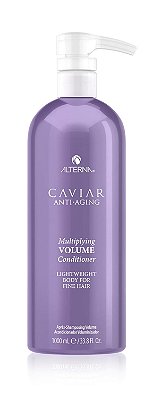Condicionador Alterna Caviar Anti-Aging Volume Multiplicador | Para cabelos finos e finos | Cria volume e espessura instantâneos | Livre de sulfato