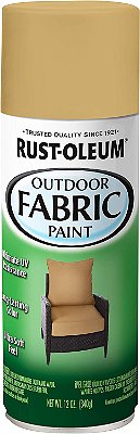 Rust-Oleum 358834 Tinta em Spray para Tecido Outdoor, 12 oz, Caqui