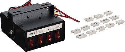 Caixa de Interruptor de Produtos para Compradores, Revestida com Pó Preto (6391104)