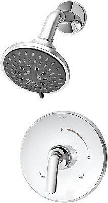 Symmons 5501-TRM Elm 1- Handle Shower Faucet Trim, Cromado
