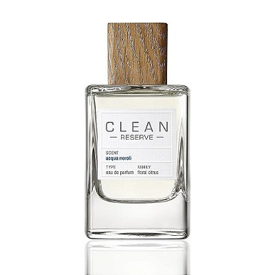 CLEAN RESERVE Acqua Neroli Eau de Parfum | Fragrância em Spray Ecológica e Sustentável | Vegana, Livre de Ftalatos e Parabenos
