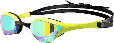 Óculos de natação de corrida unissex Arena Cobra Ultra Swipe para homens e mulheres tecnologia anti-embaçante, dupla correia, lente espelhada/não espelhada