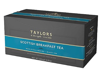 Café da manhã escocês da Taylors of Harrogate, 100 sachês de chá.